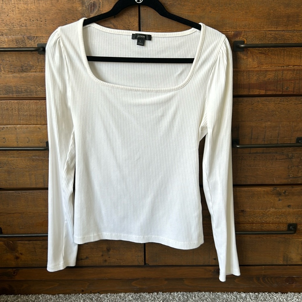 J. Crew rib top